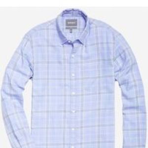 NWT Bonobos Slim Fit Button Down - Cannes Blue